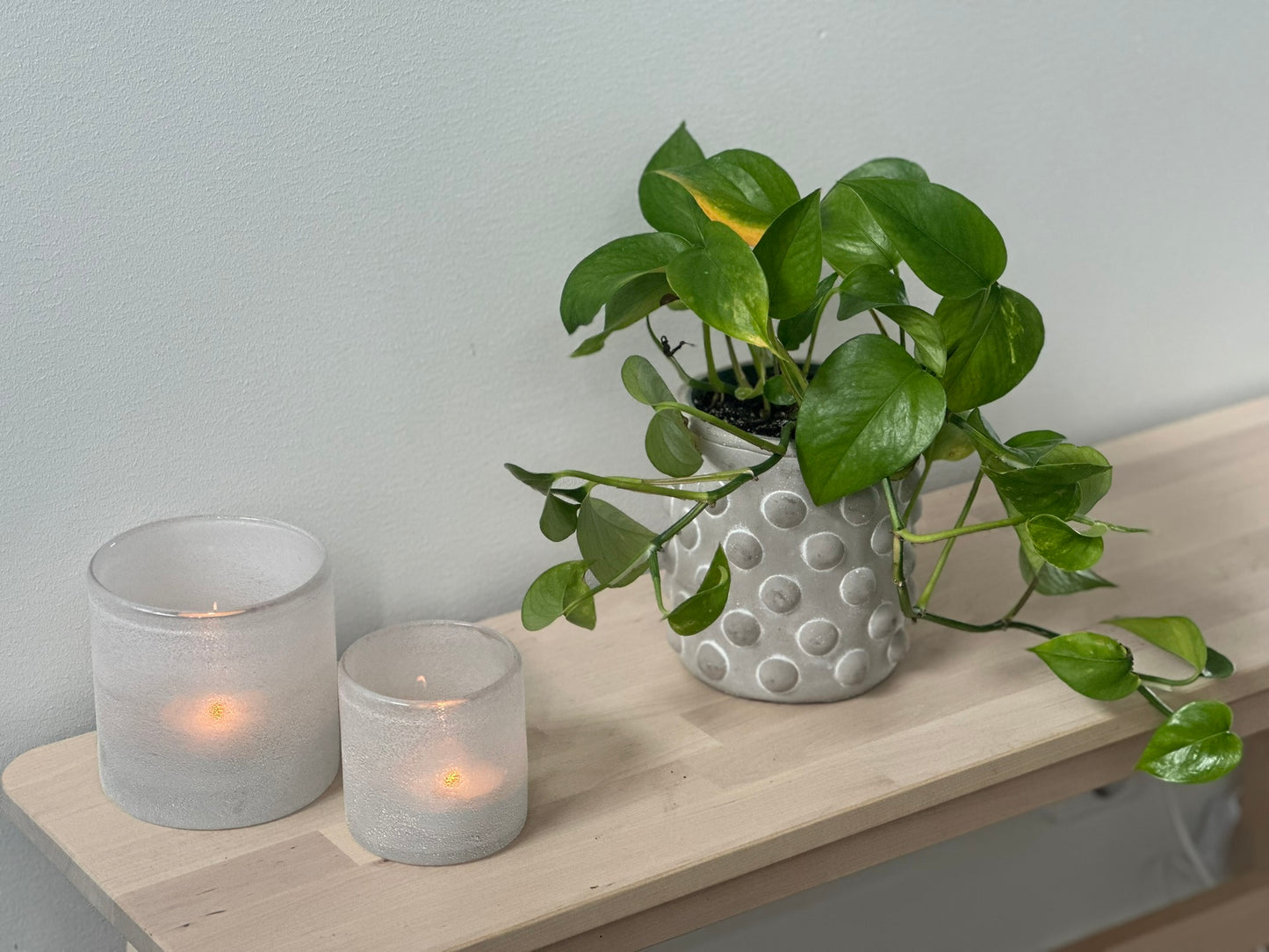 FROSTIG Ljuslykta Ø12cm