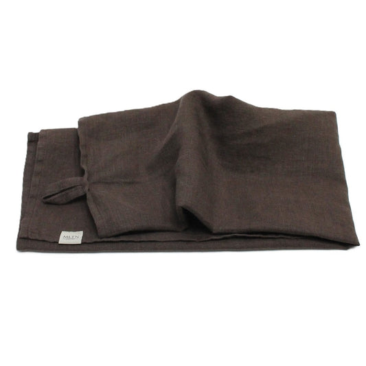 Handduk 2-pack Mörkbrun