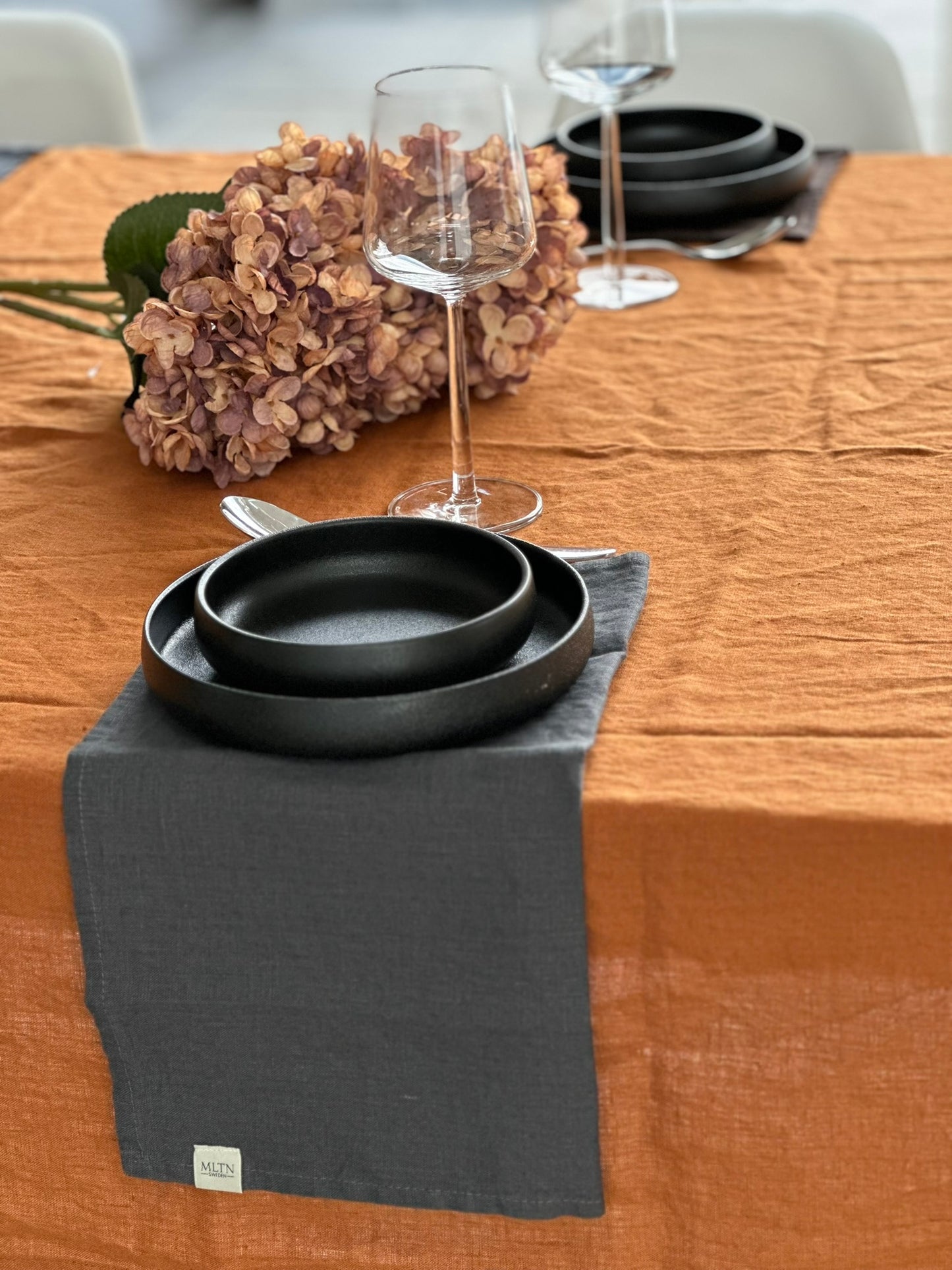 Servett 2-pack Mörkbrun